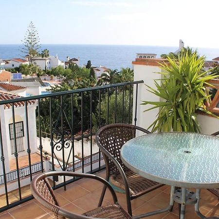 Playa Burriana, Tva Terasser, Havsutsikt, Pool Nerja Extérieur photo