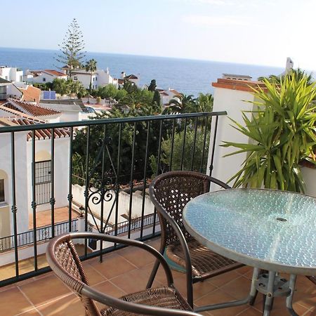 Playa Burriana, Tva Terasser, Havsutsikt, Pool Nerja Extérieur photo