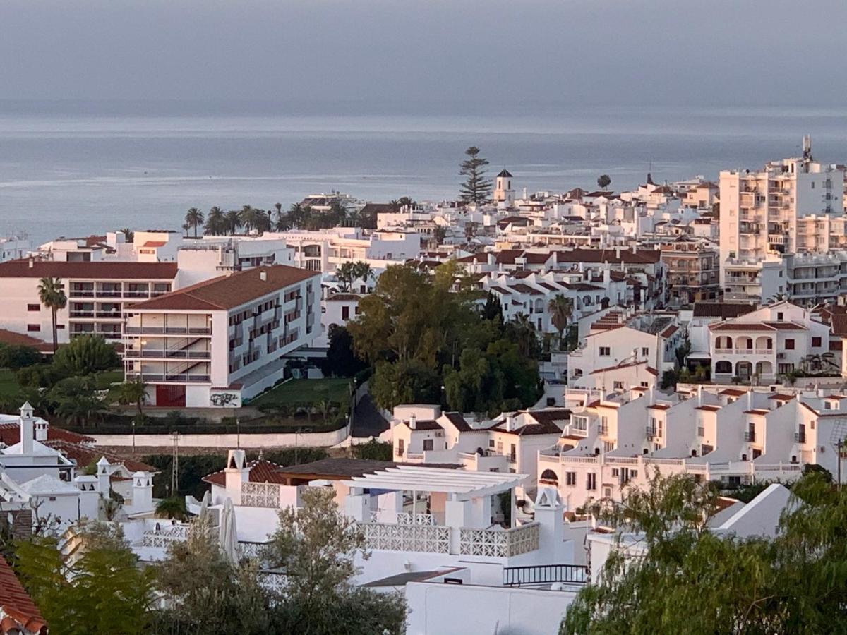 Playa Burriana, Tva Terasser, Havsutsikt, Pool Nerja Extérieur photo