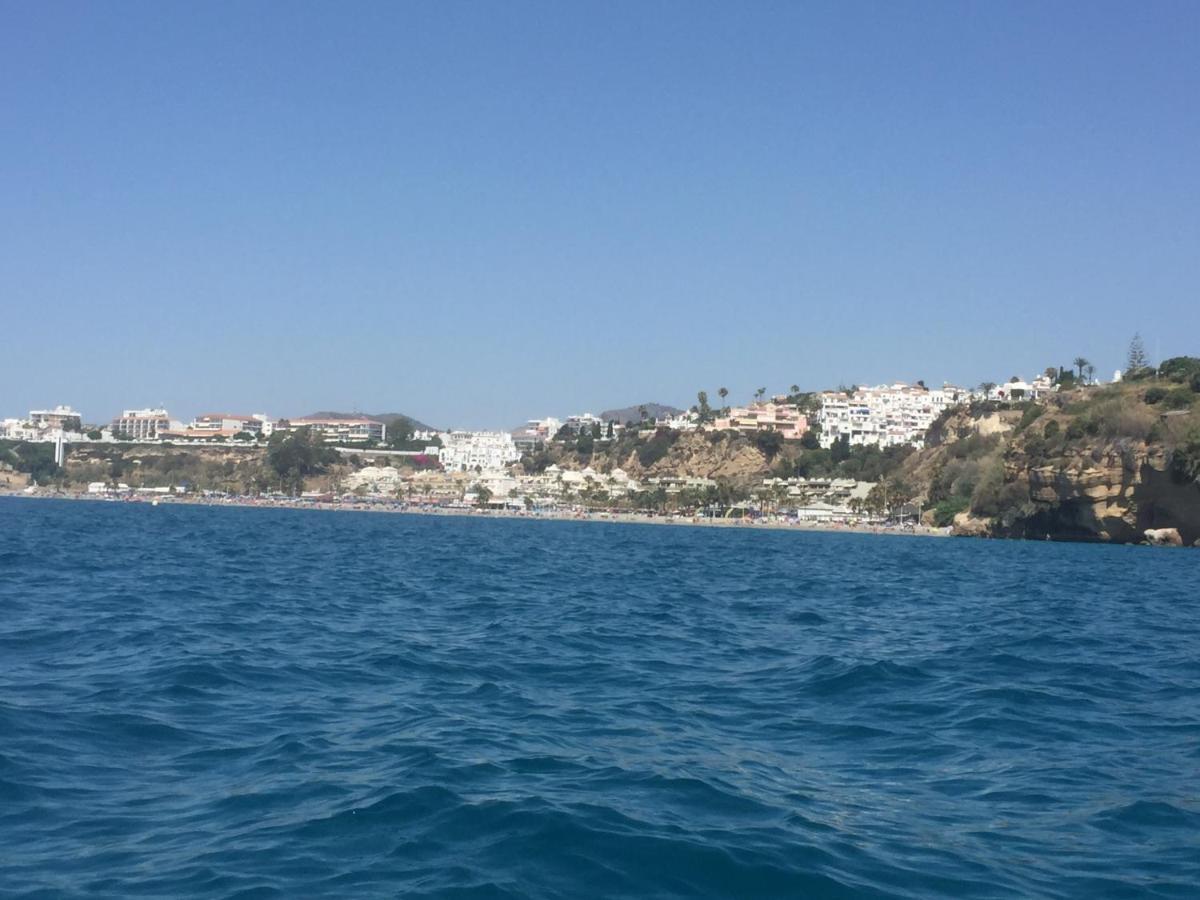 Playa Burriana, Tva Terasser, Havsutsikt, Pool Nerja Extérieur photo