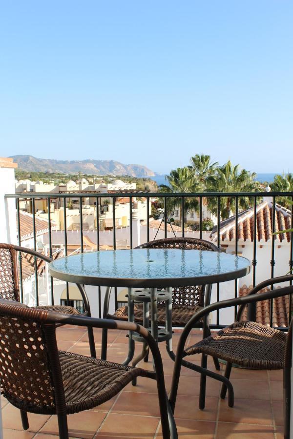 Playa Burriana, Tva Terasser, Havsutsikt, Pool Nerja Extérieur photo