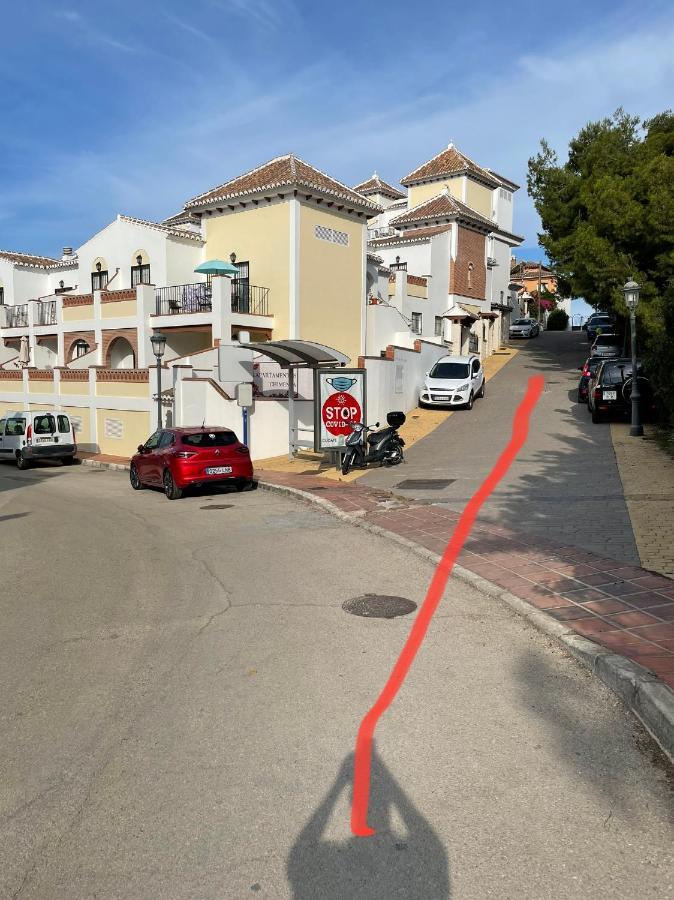 Playa Burriana, Tva Terasser, Havsutsikt, Pool Nerja Extérieur photo